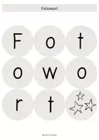 Vorschau - Poster - Fotowörter - Seite 1