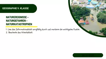 Vorschau - Arbeitsblätter - Landschaften und Naturgefahren 1. Stunde - Seite 3
