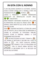 anteprima - Esercizi - STORIE D'AUTUNNO CON COMPRENSIONE DEL TESTO E LESSICO - Pagina 1