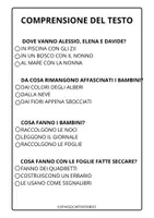 anteprima - Esercizi - STORIE D'AUTUNNO CON COMPRENSIONE DEL TESTO E LESSICO - Pagina 2