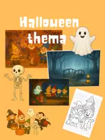 Voorbeeld - HALLOWEEN: Het verdwenen licht in het bos werkmap - Voorblad