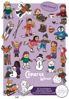 Vorschau - selbst erstellte Cliparts/Grafiken - Cliparts Winter - Kinder, Tiere & Objekte - Deckblatt