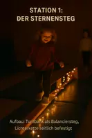 Vorschau - Spiele - Lichterzeit Bewegungseinheit mit Kindern, Lichterbundle, Bewegungsspiele, Taschenlampenspiele - Seite 1