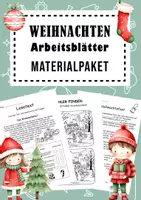 Vorschau - Arbeitsblätter - Arbeitsblätter Weihnachten Grundschule - Deckblatt