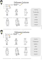 Vorschau - Arbeitsblätter - Halloween Booklet zum Leseverstehen - Seite 3