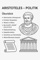 Vorschau - Arbeitsblätter - Aristoteles' Ansichten über Politik und Staatsform - Überblick zu seiner Politiká - Deckblatt