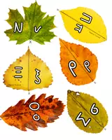 Προεπισκόπηση - Flashcards - Φθινοπωρινή Αλβαφήτα/ Ένωσε τα φύλλα/ Κεφαλαία-Μικρά - Σελίδα 2