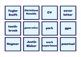 Vorschau - Spiele - What is it? Guess the word! Speaking / Warm up game - Seite 1