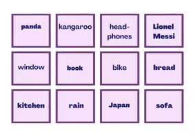 Vorschau - Spiele - What is it? Guess the word! Speaking / Warm up game - Seite 3