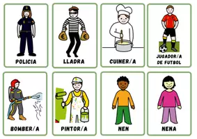 Vista previa - Refuerzo / NEE / Materiales de apoyo - Morfosintaxis Oracions amb pictogrames (català) - página 2