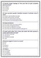 anteprima - Schede informative - Rappresentare con un disegno l’inclinazione dell’asse terrestre e la formazione delle stagioni - Pagina 2