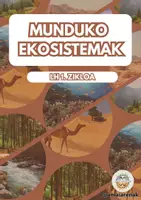 Vista previa - Tarjetas / Manipulativos - MUNDUKO EKOSISTEMAK (amaiarenak) - Portada