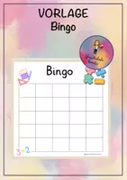 Vorschau - Arbeitsblätter - Bingo-Vorlage-Einmaleins-Grundrechenarten-verschiedene Raster - Deckblatt