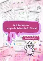 Vorschau - Unterrichtsreihen - Brüche Meister - Das große Arbeitsheft Bündel - Deckblatt