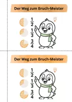 Vorschau - Unterrichtsreihen - Brüche Meister - Das große Arbeitsheft Bündel - Seite 1