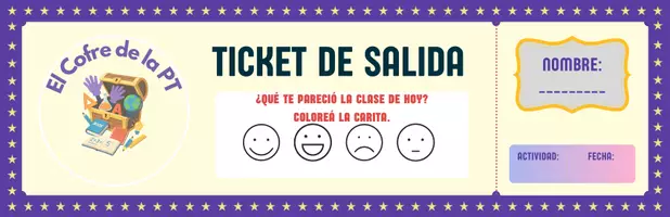 Vista previa - Unidades / Secuencias / Situaciones de Aprendizaje - Tickets de salida / Exit Tickets - Portada