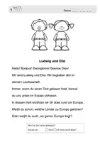 Vorschau - Arbeitsblätter - Lautleseheft Europa. Das (laute) Vorlesen üben - Seite 3