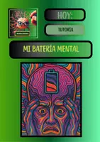 Vista previa - Refuerzo / NEE / Materiales de apoyo - MI BATERÍA MENTAL (Día Mundial de la Salud Mental) - Portada