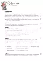 Vorschau - Klassenarbeiten - Klassenarbeit + Erwartungshorizont (Lösungen): Schizophrenie - Deckblatt
