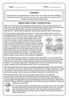 Vorschau - Arbeitsblätter - Wochenlesen - Geheime Helfer im Wald – Die Welt der Pilze - Seite 1