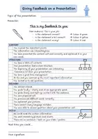 Vorschau - Arbeitsblätter - Giving Feedback (student feedback) - Seite 2