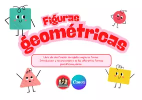 Vista previa - Tarjetas / Manipulativos - Libro clasificación figuras geométricas - Portada