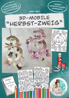 Vorschau - Spiele - Bastelvorlage 3D-Mobiles "Herbstzweig" / Herbst - Deckblatt