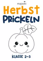Vorschau - Mal- und Bastelvorlagen - Prickelbilder Herbst - Deckblatt