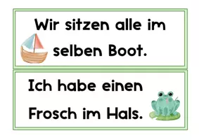 Vorschau - Arbeitsblätter - Redewendungen und sprachliche Bilder entschlüsseln - Seite 2
