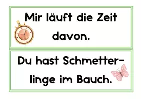Vorschau - Arbeitsblätter - Redewendungen und sprachliche Bilder entschlüsseln - Seite 3