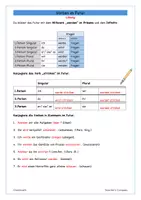 Vorschau - Arbeitsblätter - Materialpaket_Alles rund um das Verb - Seite 3