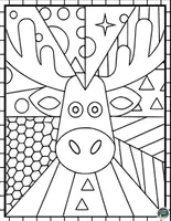 Vorschau - Mal- und Bastelvorlagen - Moos Pop Art – Ausmalbilder zum Gestalten und Experimentieren - Seite 3