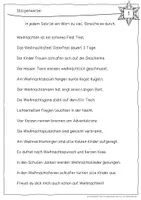 Vorschau - Unterrichtsreihen - Leseheft Weihnachten (Weihnachtliches Leseheft) - Klasse 4 - Seite 3