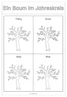 Vorschau - Arbeitsblätter - Baum im Jahreskreis - Sachunterricht GS 1 - Seite 3