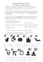 Vorschau - Arbeitsblätter - Materialpaket Halloween: Readings + Grammar&Vocabulary - Seite 2