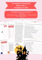 Vorschau - Arbeitsblätter - Arbeitsblätter zu More 2 Unit 3 Vocabulary - Deckblatt