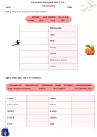 Vorschau - Arbeitsblätter - Arbeitsblätter zu More 2 Unit 3 Vocabulary - Seite 1