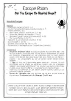 Vorschau - Arbeitsblätter - Escape Room 5-7 Halloween Englisch Sek I - Seite 1