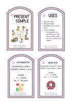 Vista previa - Tarjetas / Manipulativos - Llavero verbos inglés - página 2
