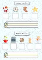 Vorschau - Anderer Materialtyp - Winter-Freiarbeit Deutsch: Anlauträtsel Klasse 1/2 - Seite 3