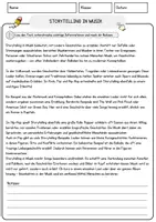 Vorschau - Arbeitsblätter - Storytelling in Musik Musik Lesetext mit Richtig Falsch Multiple Choice und Offenen Fragen - Seite 1