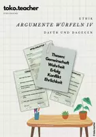 Vorschau - Spiele - Materialpaket - Argumente würfeln Ethik - Seite 1