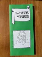 anteprima - Altro tipo di materiale - GALILEO GALILEI LAPBOOK con scritte e non - Pagina di copertina