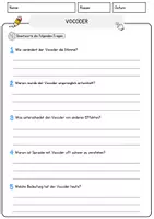 Vorschau - Arbeitsblätter - Vocoder Musik Lesetext mit Richtig Falsch Multiple Choice und Offenen Fragen - Seite 3