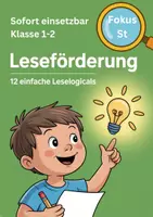 Vorschau - Arbeitsblätter - Leseförderung mit Leselogicals - sinnentnehmendes Lesen - Deckblatt