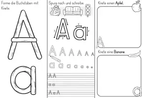 Vorschau - Arbeitsblätter - Buchstaben kneten - Arbeitsblätter Kopiervorlagen - Seite 2