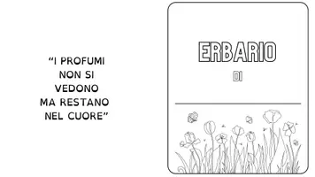 anteprima - Altro tipo di materiale - IL MIO ERBARIO - Pagina di copertina