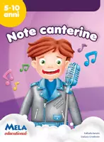 anteprima - Esercizi - NOTE CANTERINE libro con canzoni - Pagina di copertina