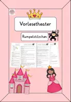 Vorschau - Spiele - Vorlesetheater Rumpelstilzchen "Rumpelstilzchen" - Leseförderung - Märchen - Deckblatt