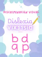Vista previa - Hojas de trabajo - Dossier de DISLEXIA - Discriminación Visual - Portada